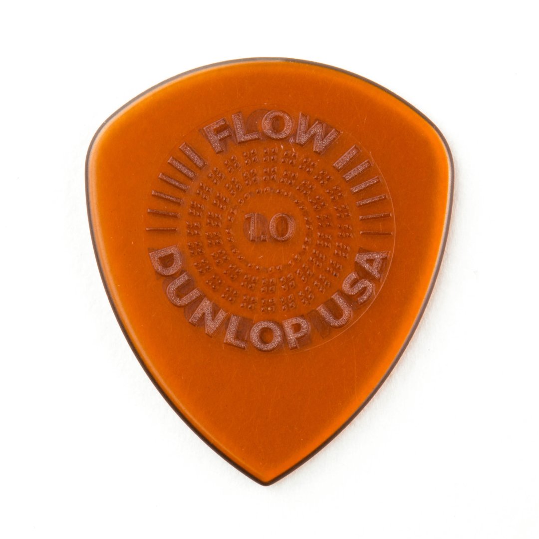 Dunlop Dunlop 549P100 Flow Standard Grip Guitar Pick 1.0mm (6 Pack)