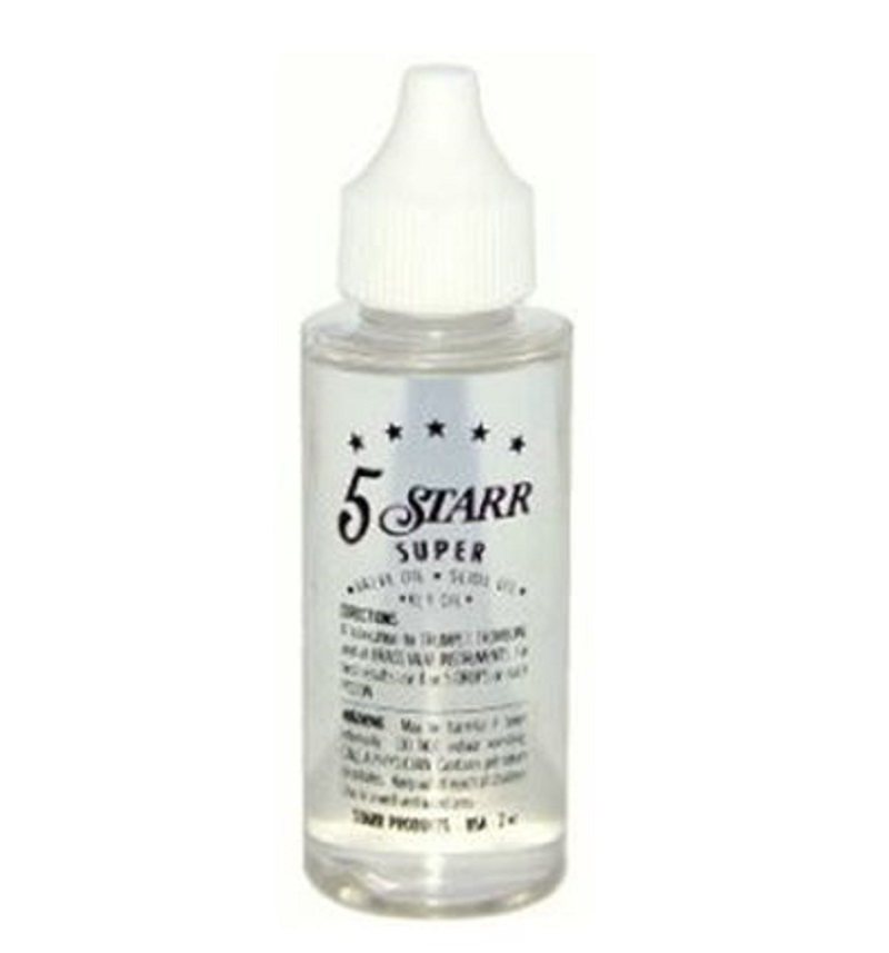 5 Starr 5 Starr Super Valve Oil - Clear 2oz Bottle