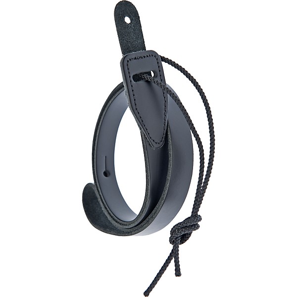 D'Addario D'Addario Leather Mandolin Strap Black