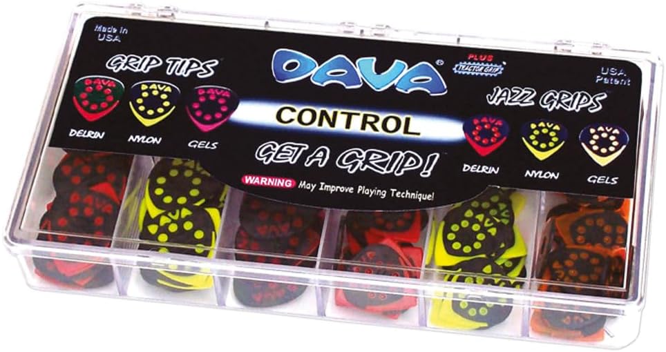 Dava DAVA GRIP/JAZZ COMBO DISPLAY TRAY, 144 PICKS