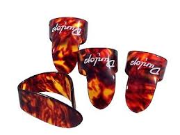 Dunlop Dunlop 9020TP Finger Picks Shell Plastic Large. 3 Finger 1 Thumb
