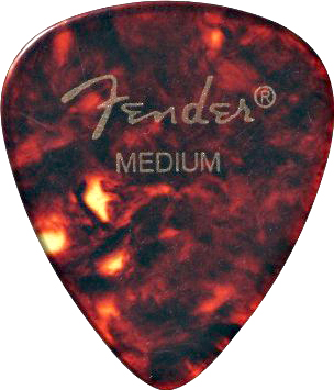 FENDER FENDER 351 SHAPE PREMIUM CELLULOID 12-PACK, SHELL, HEAVY