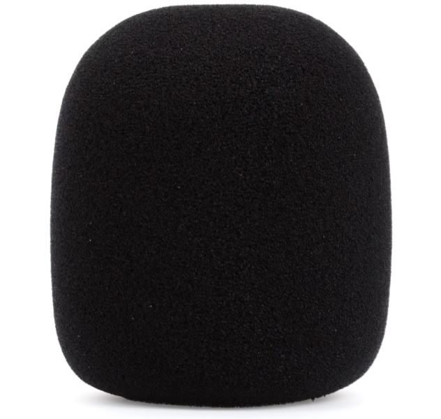 On-Stage ASWS58-B Windscreen for Handheld Microphones - Black