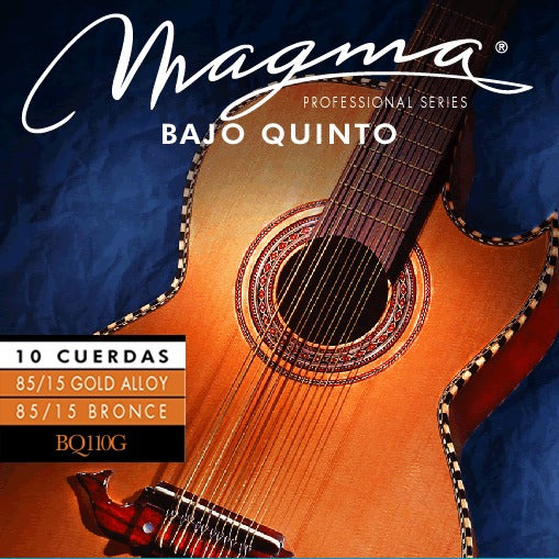 Magma Strings BAJO QUINTO Gold Alloy Wound