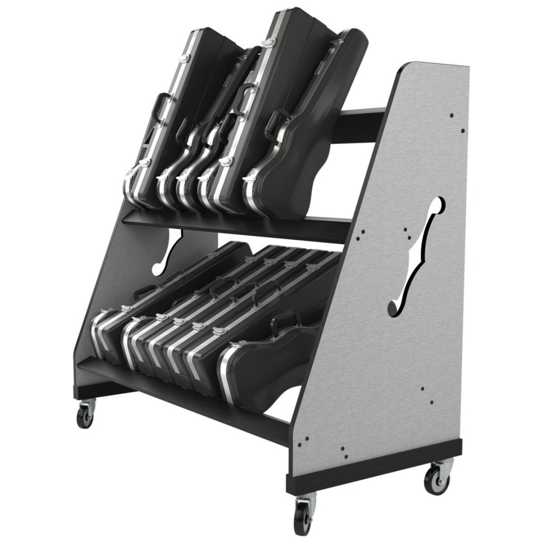 A&S The Band Room� Violin & Viola Storage Rack for Music Teachers