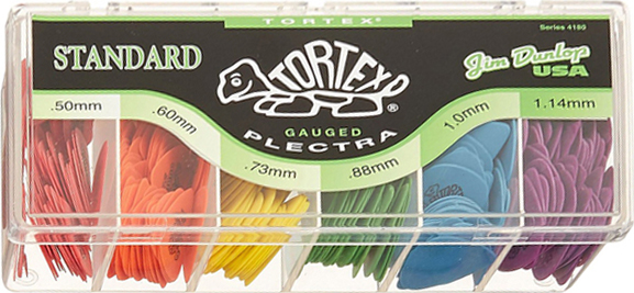 DUNLOP DUNLOP TORTEX STANDARD, ASSORTMENT