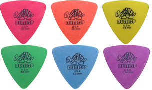 DUNLOP DUNLOP TORTEX TRIANGLE, 0.60, ORANGE, REFILL BAG 72 PICKS
