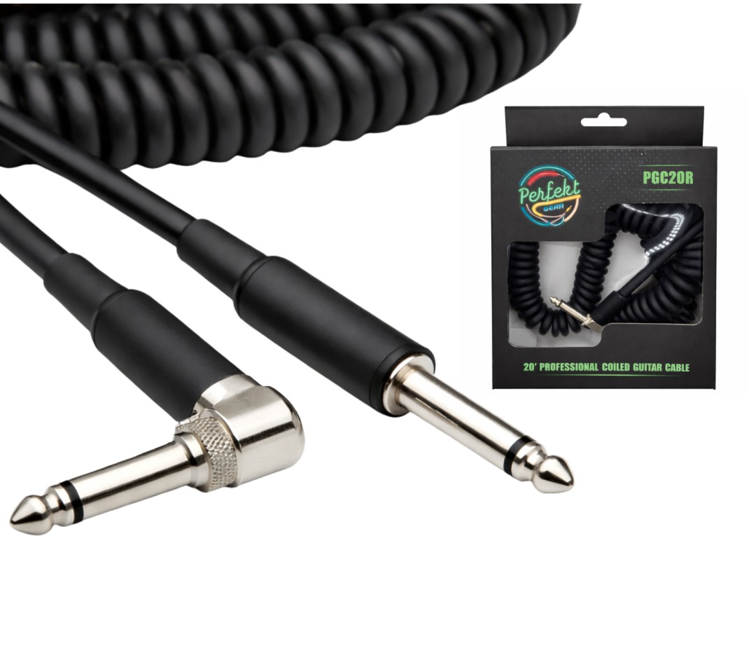Perfekt Gear Perfekt Gear PGC20R 20' Heavy Duty Coiled Inst. Cable