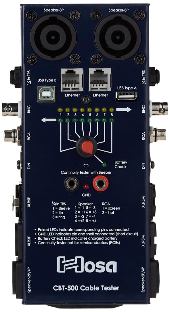 Hosa Hosa CBT500 Audio Cable Tester