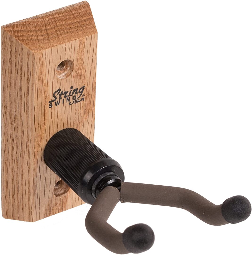String Swing String Swing CC01UK Ukulele/Mandolin Keeper Hanger - Oak