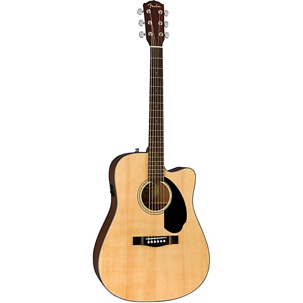 FENDER Fender CD-60SCE Dreadnought Acoustic-Electric Guitar Natural