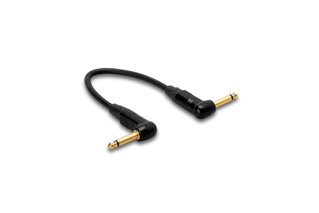 Hosa Hosa CGK-001RR Edge Guitar Patch Cable. 12"