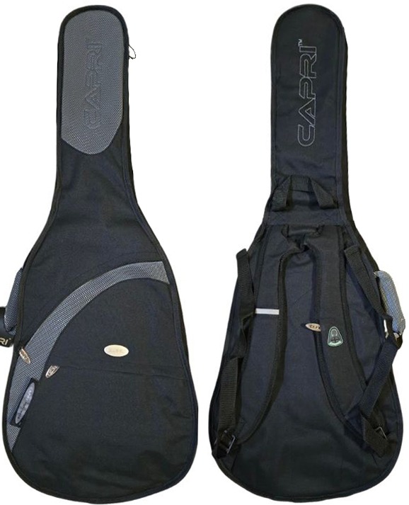 Capri Capri CHG8-E-BG 3/4 Electric Gig Bag � Enhanced 8mm Padded Guitar Bag
