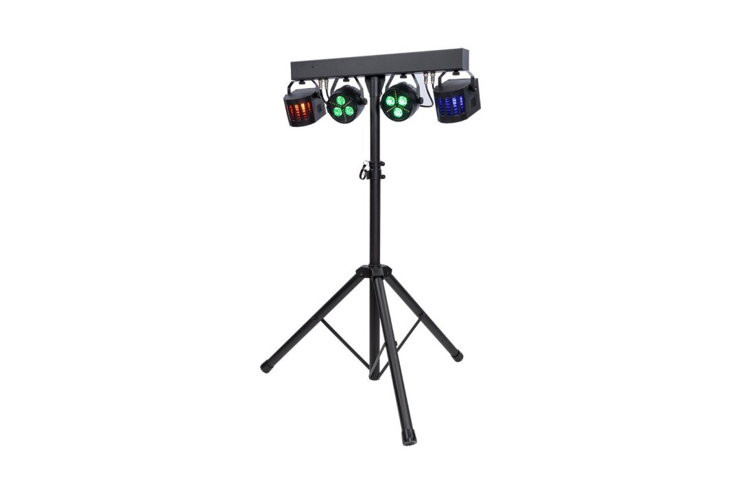 ColorKey The ColorKey PartyBar FX, features two 3x3W LED RGB Pars, alongside a