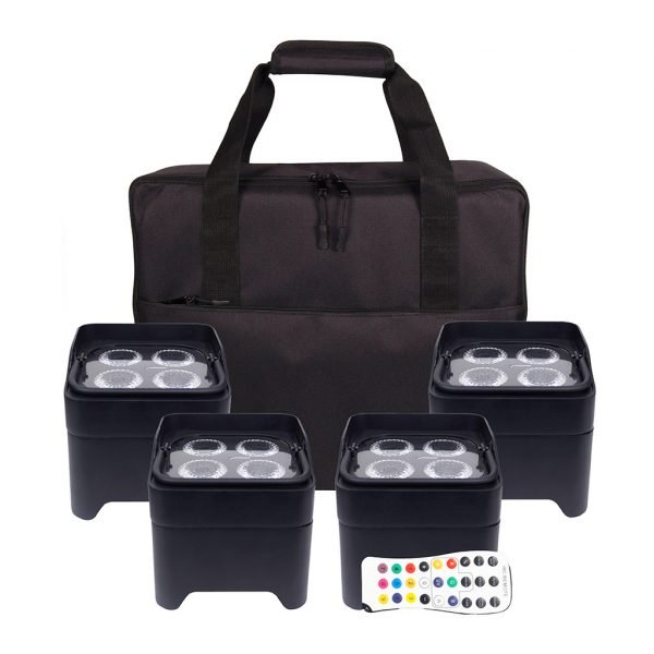 ColorKey 4 MobilePar Mini Hex 4 with Carrying Case