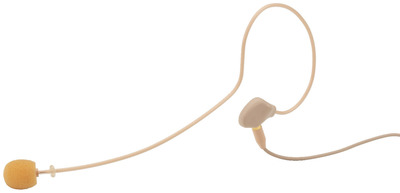 JTS CM-801F Ear Headset Microphone, Beige (Omni)