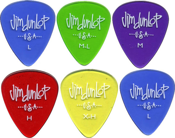 Dunlop DUNLOP GELS, BLUE, LIGHT, 72 PCS