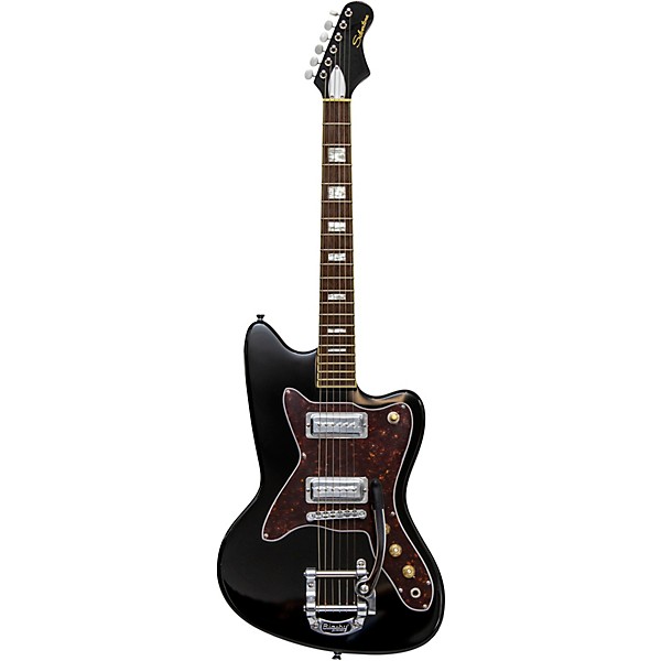 Silvertone Silvertone 1478 Solidbody Electric Guitar - Gloss Black