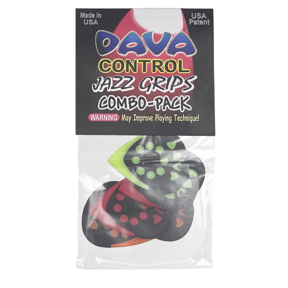 Dava Dava Jazz Grips Pick - 6pack