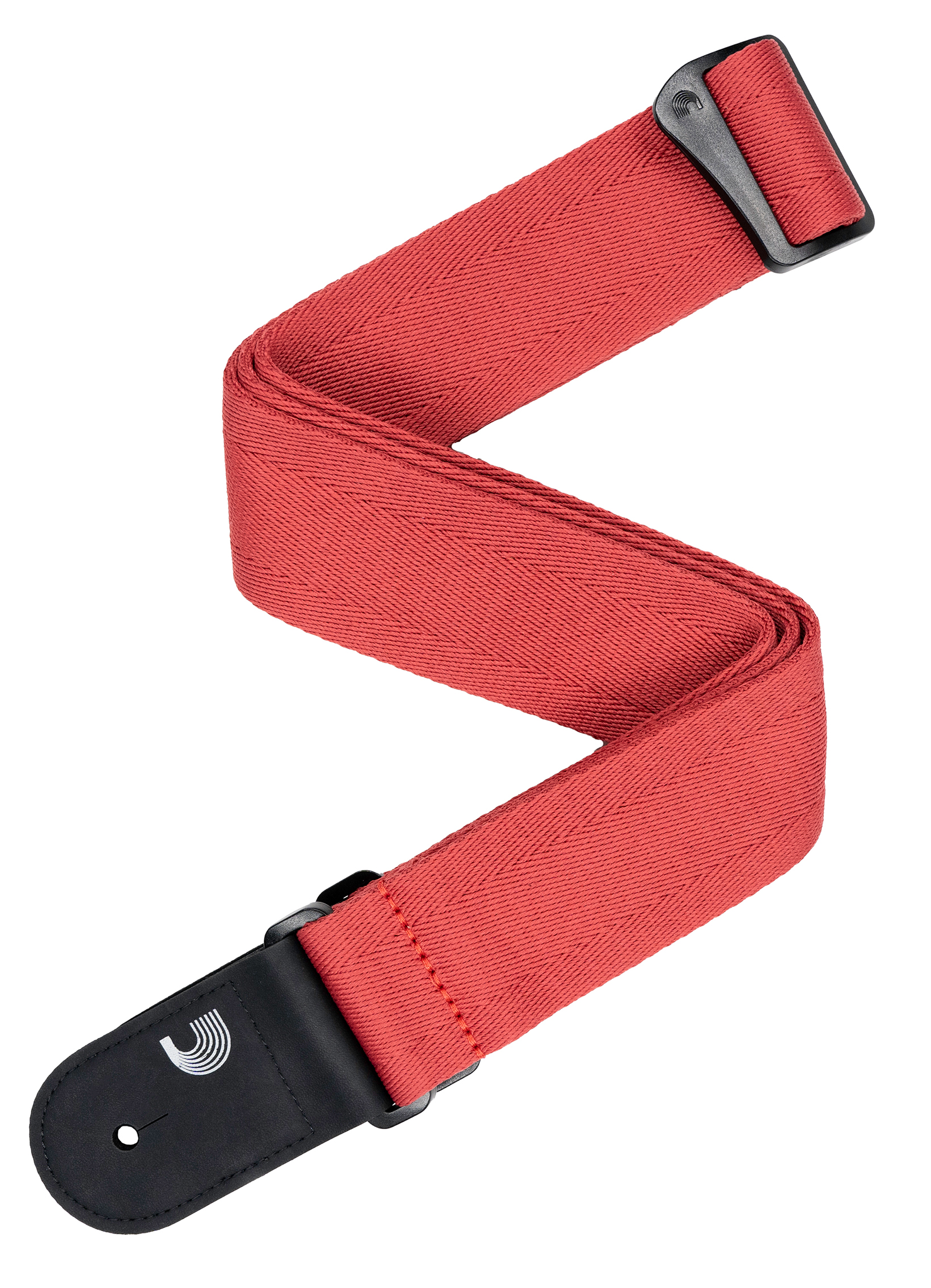 D'ADDARIO D'ADDARIO ECO COMFORT BASIC WOVEN GUTIAR STRAP, RED