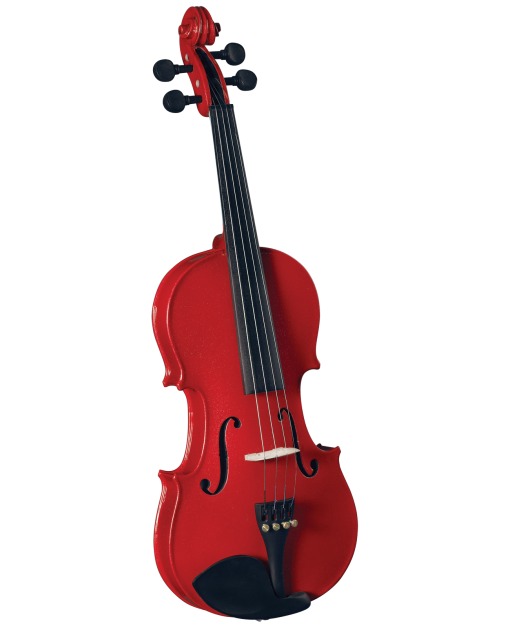 Anton Breton Anton Breton AB-05RD Student Violin Outfit � Red - 4/4 Size