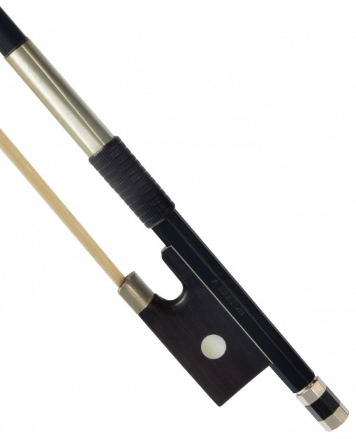 Anton Breton Anton Breton AB-110BU Brazilwood Student Violin Bow � 4/4 Size - Black