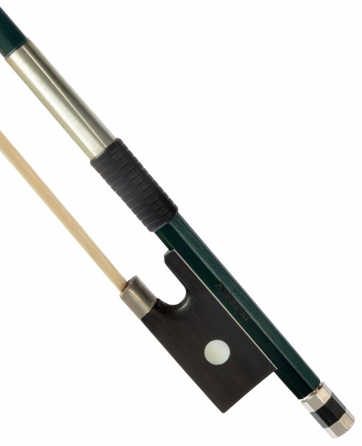 Anton Breton Anton Breton AB-110BU Brazilwood Student Violin Bow � 4/4 Size - Green