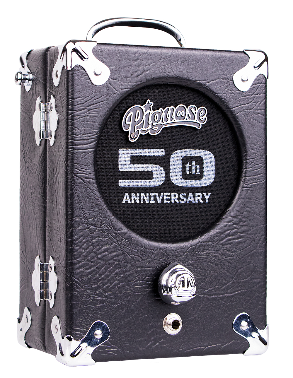 PORTABLE PORTABLE 5W AMP 5" SPEAKER AC/DC OPERATION, 50TH ANNIVERSARY