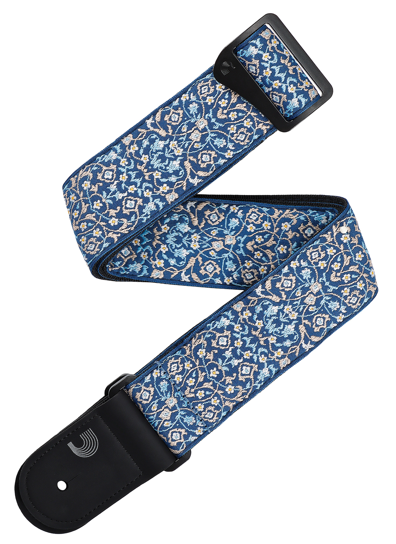 D'ADDARIO D'ADDARIO ECO COMFORT PERSIAN WOVEN BLUE GUITAR STRAP