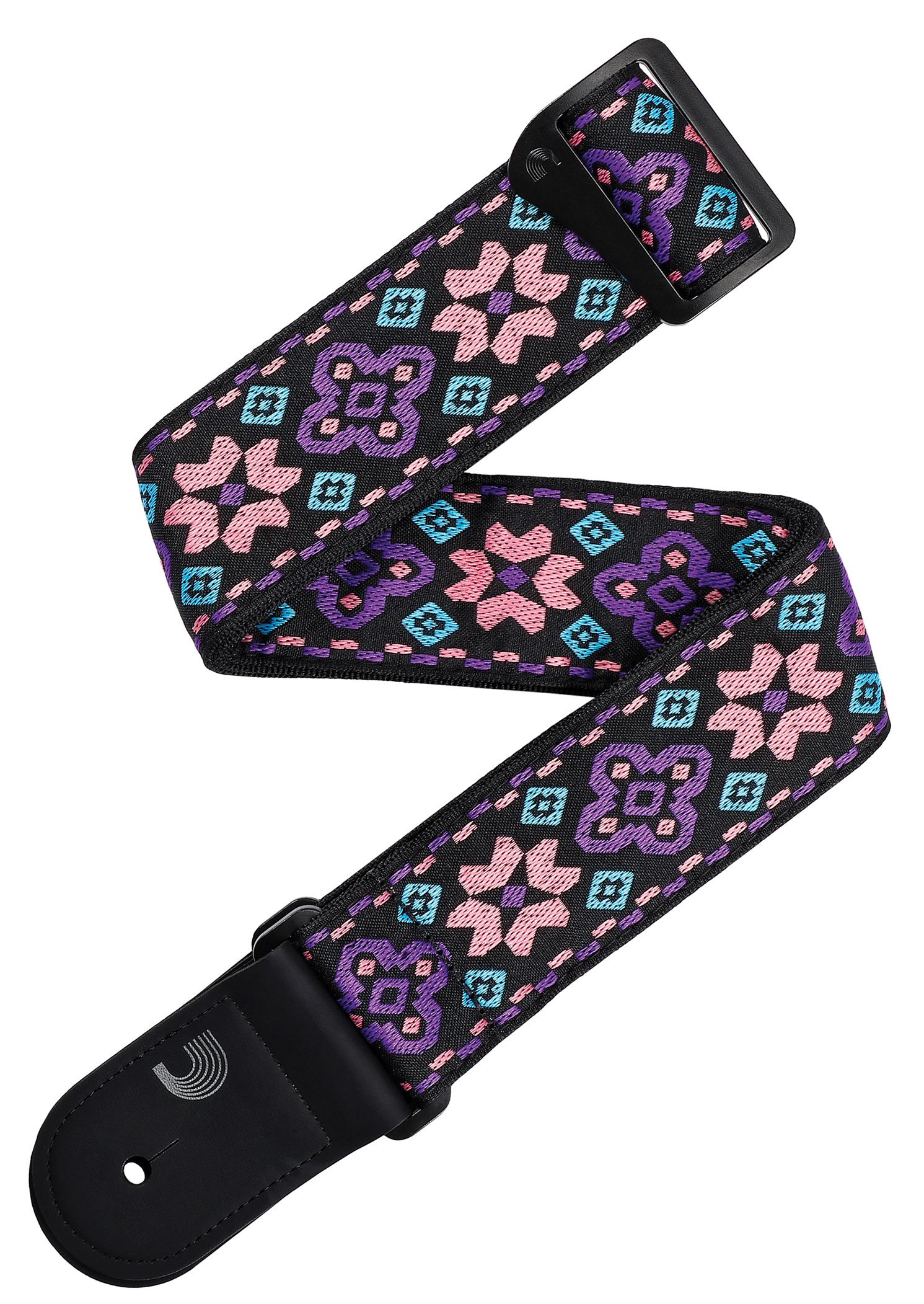 D'ADDARIO D'ADDARIO ECO COMFORT WOVEN OUTRUN GUITAR STRAP, RETRO