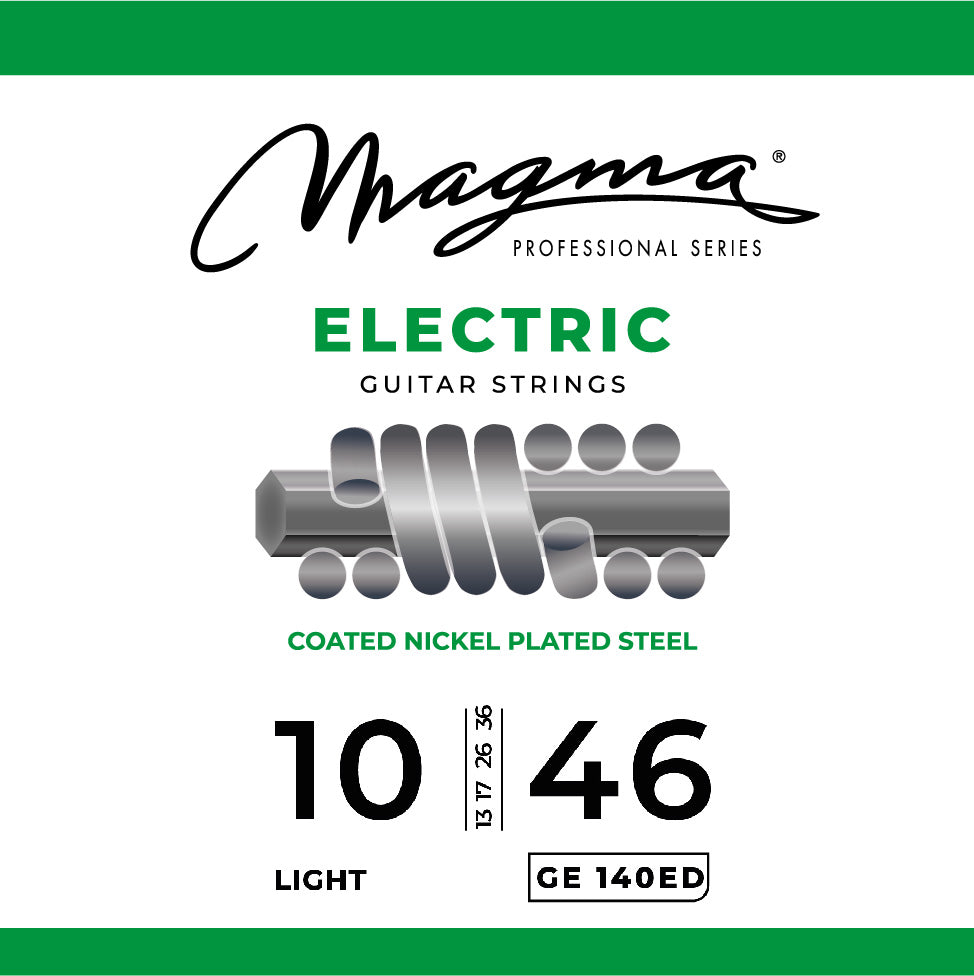 Magma Strings Magma Electric Guitar 6 Strings Coated Nickel-Plated Steel - 10-46 Light