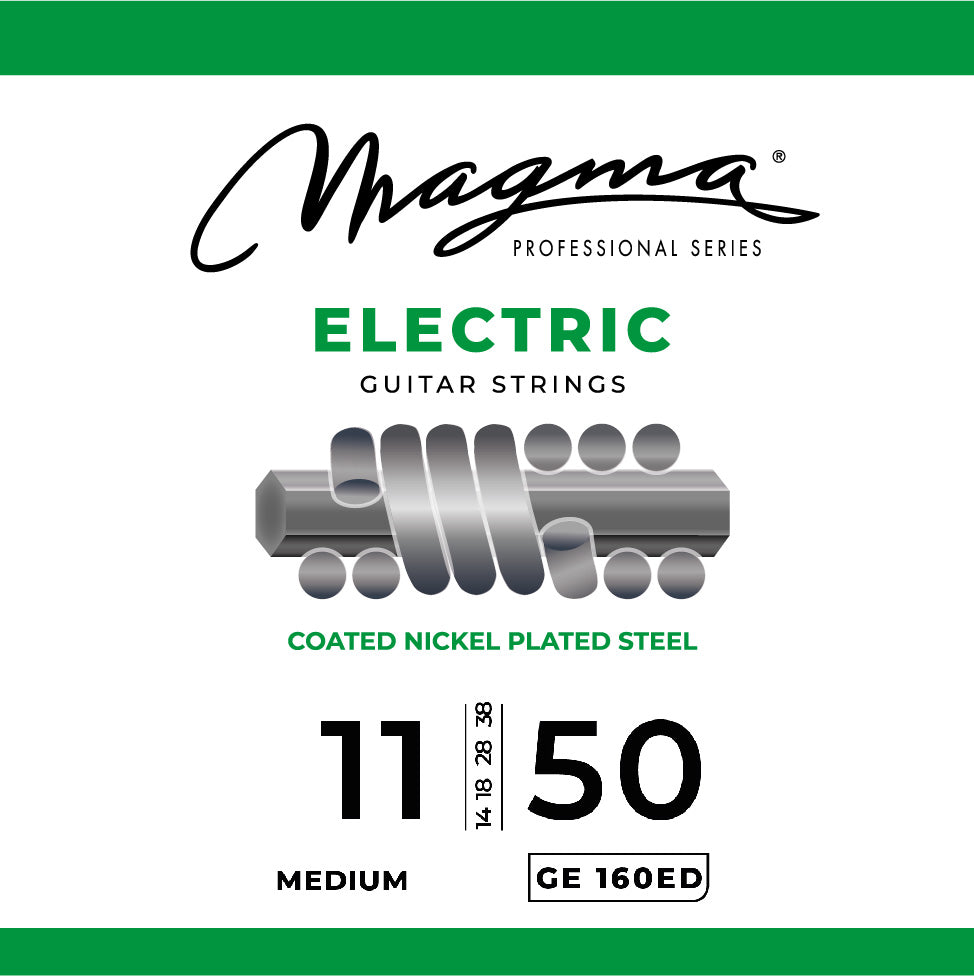 Magma Strings Magma Electric Guitar 6 Strings Coated Nickel-Plated Steel - 11-50 Medium