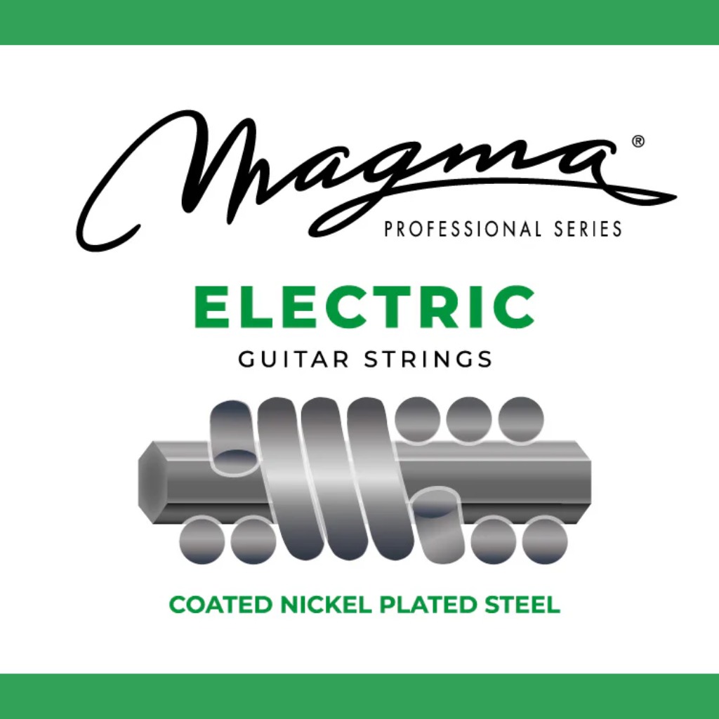 Magma Strings Magma Electric Guitar 6 Strings Coated Nickel-Plated Steel - 13-60 Heavy +"A"Tuning