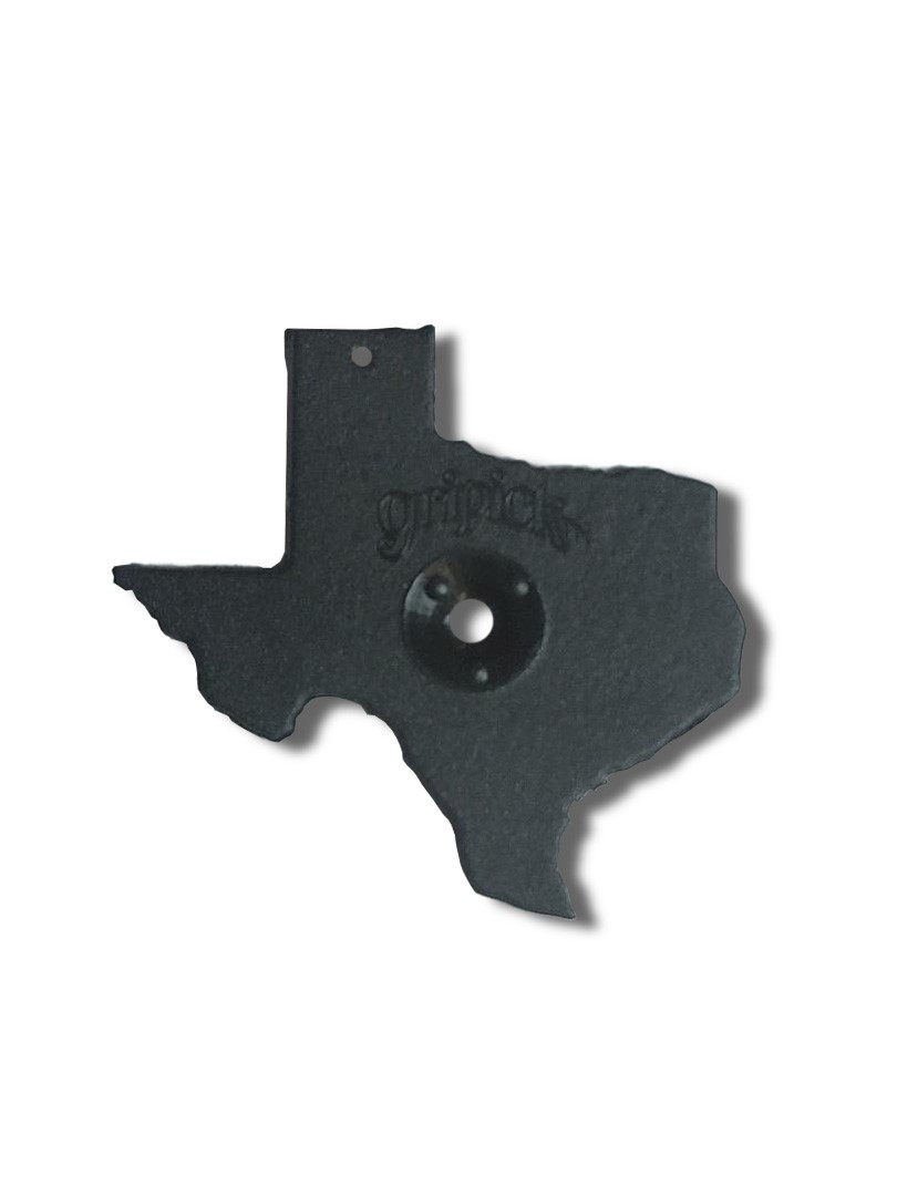 Gripick Texas Nylon Black Pick - Large