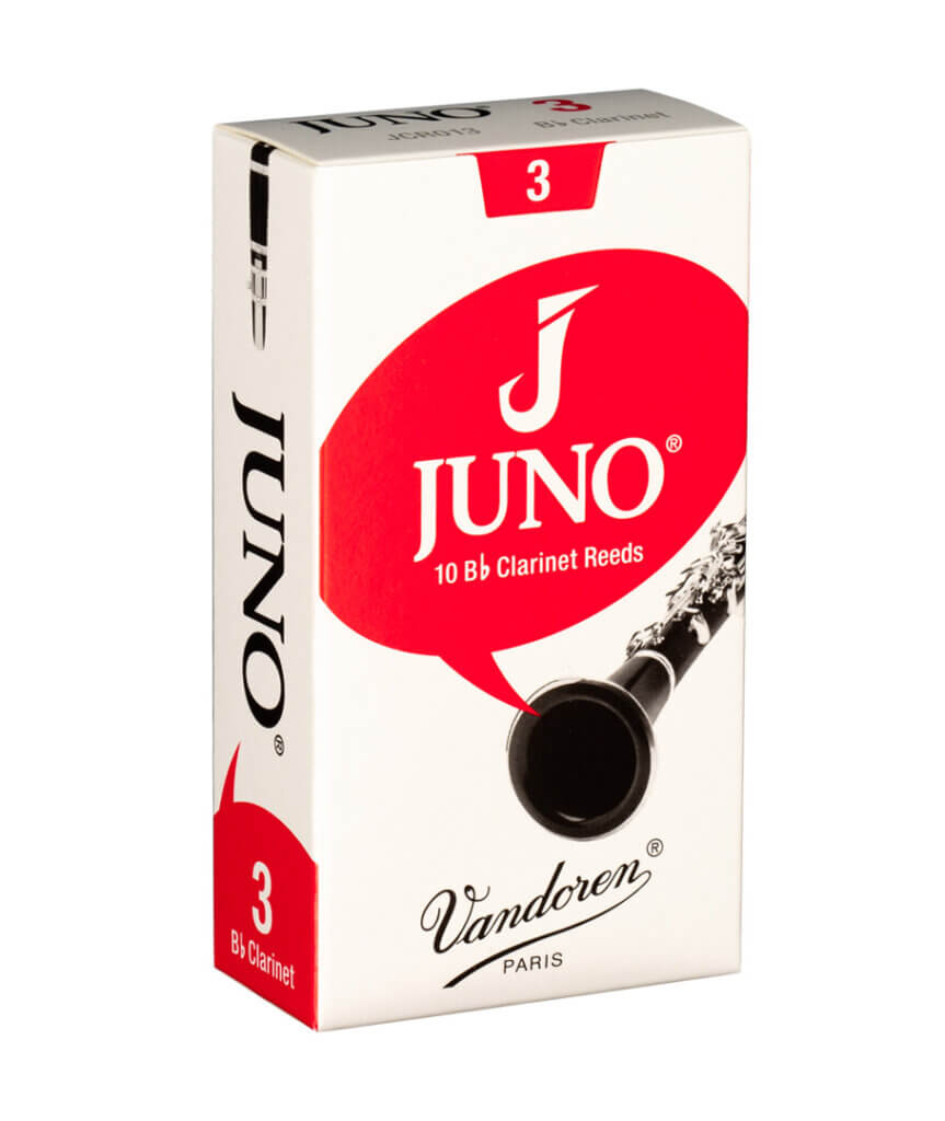 JUNO Juno Bb Clarinet Reeds - Box of 10 - 2.5