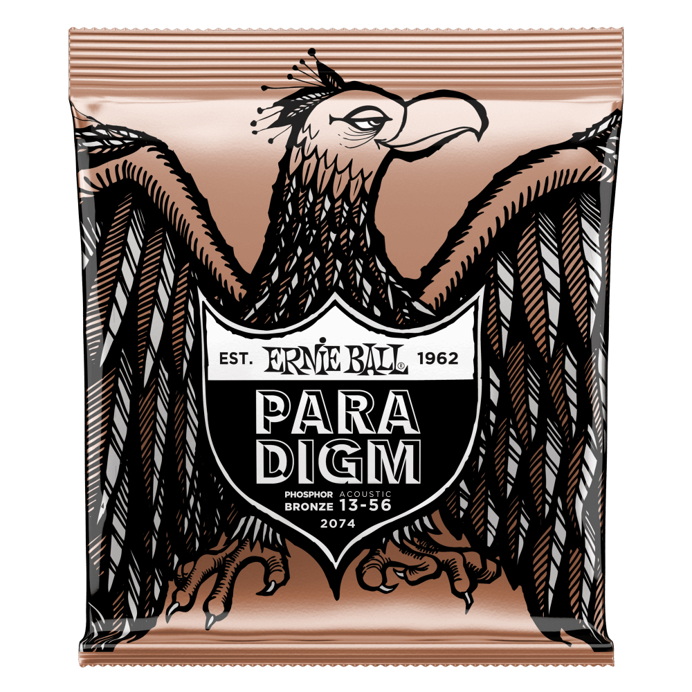 Ernie Ball Ernie Ball 2074 Paradigm Phosphor Bronze Acoustic Guitar Strings - Medium 13-56 Gauge