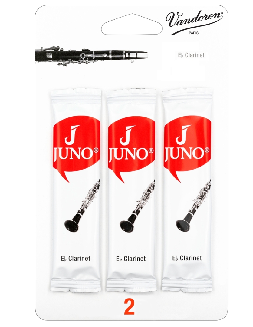 JUNO Juno Eb Clarinet Reeds- 3 Card - 2.5