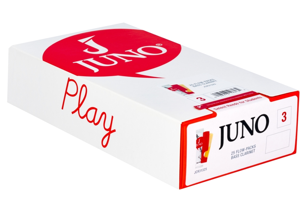 JUNO Juno Bass Clarinet Reeds - Box of 25 - 2.5