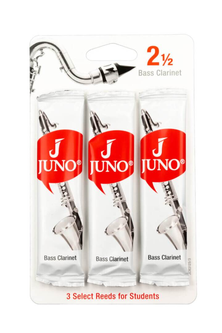 JUNO Juno Bass Clarinet Reeds- 3 Card - 3