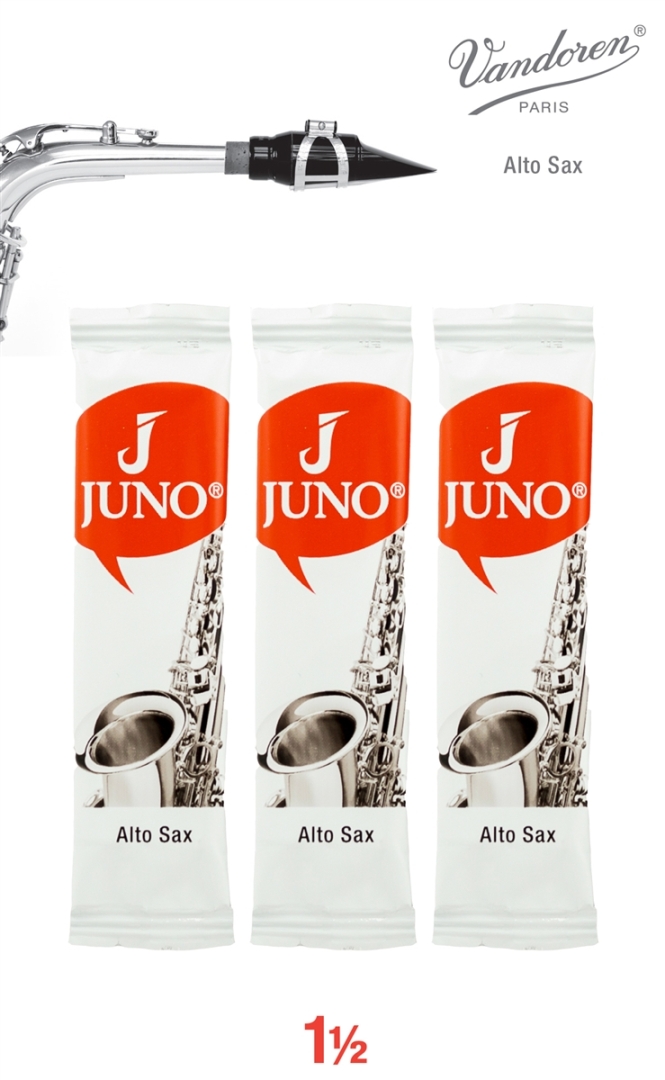 JUNO Juno Alto Saxophone Reeds - 3 Reed Card - 3