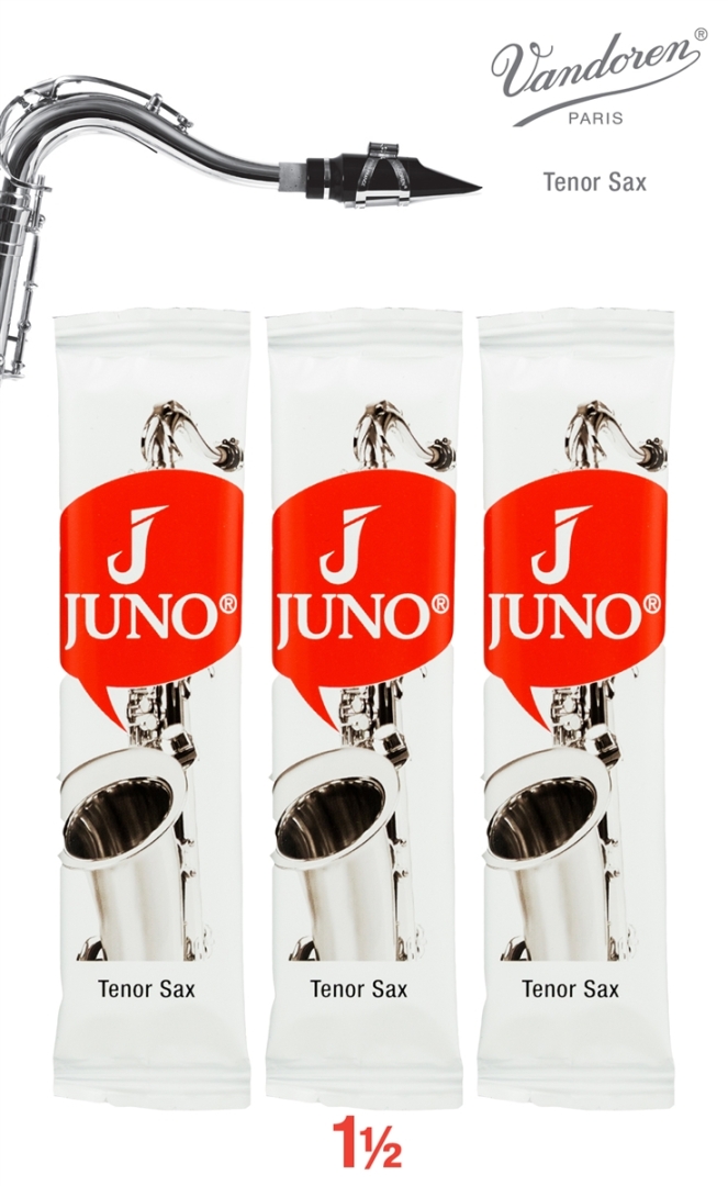 JUNO Juno Tenor Saxophone Reeds - 3 Reed Card - 2.5