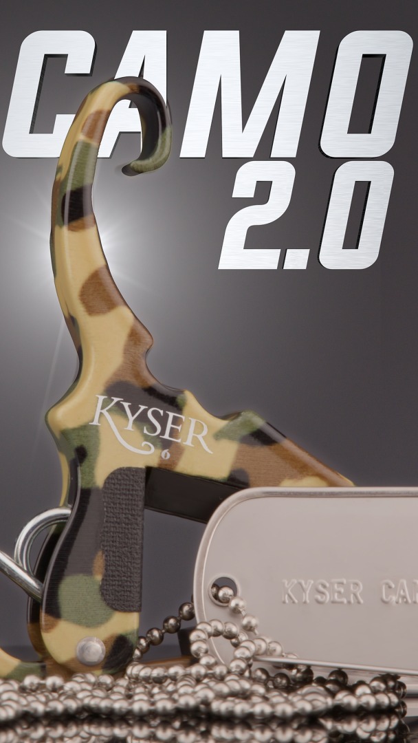 Kyser Kyser KG6 Guitar Capo. - Camouflage