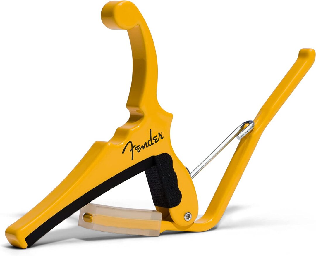Kyser Fender X Kyser Quick-Change Electric Guitar Capo - Butterscotch Blonde