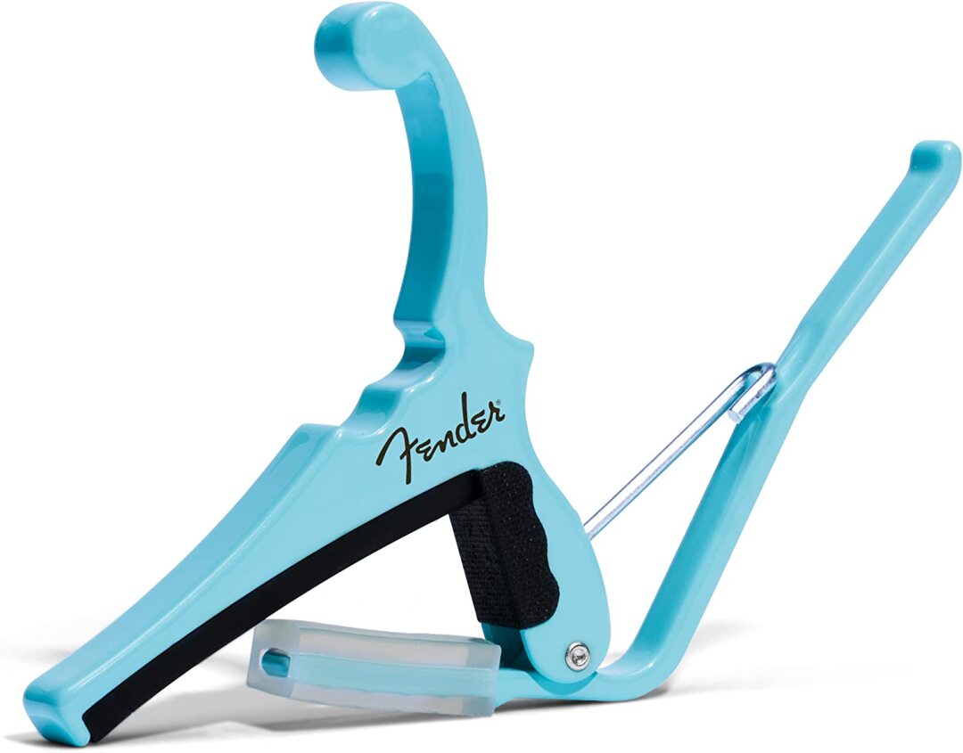 Kyser Fender X Kyser Quick-Change Electric Guitar Capo - Daphne Blue
