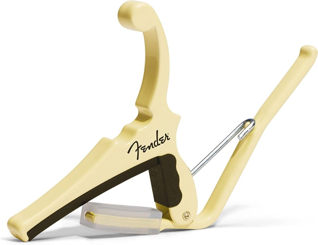 Kyser Fender X Kyser Quick-Change Electric Guitar Capo - Olympic White