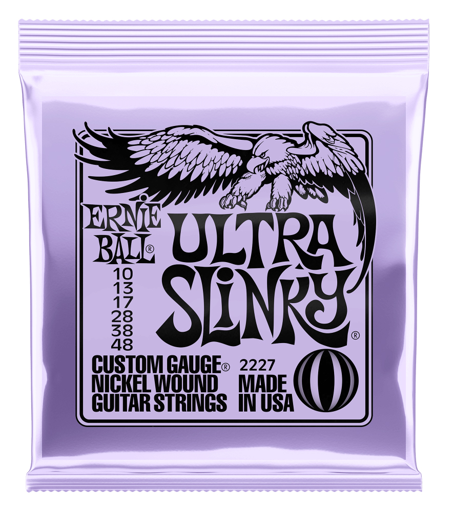 Ernie Ball Ernie Ball 2227 Ultra Slinky Nickel Wound Electric Guitar Strings - 10-48 Gauge