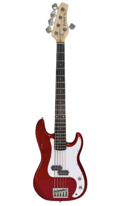 Palmer Palmer PB-5 Electric Bass - Metallic Red w/ Bag
