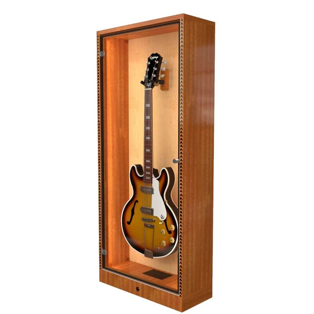 A&S The ShowCase� Deluxe Guitar Display Cabinet - Scx