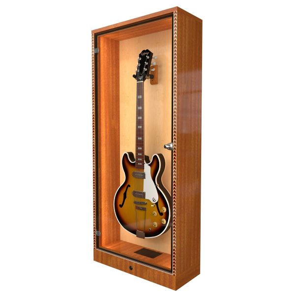 A&S The ShowCase� Deluxe Guitar Display Cabinet - SCXL- w/ Lock