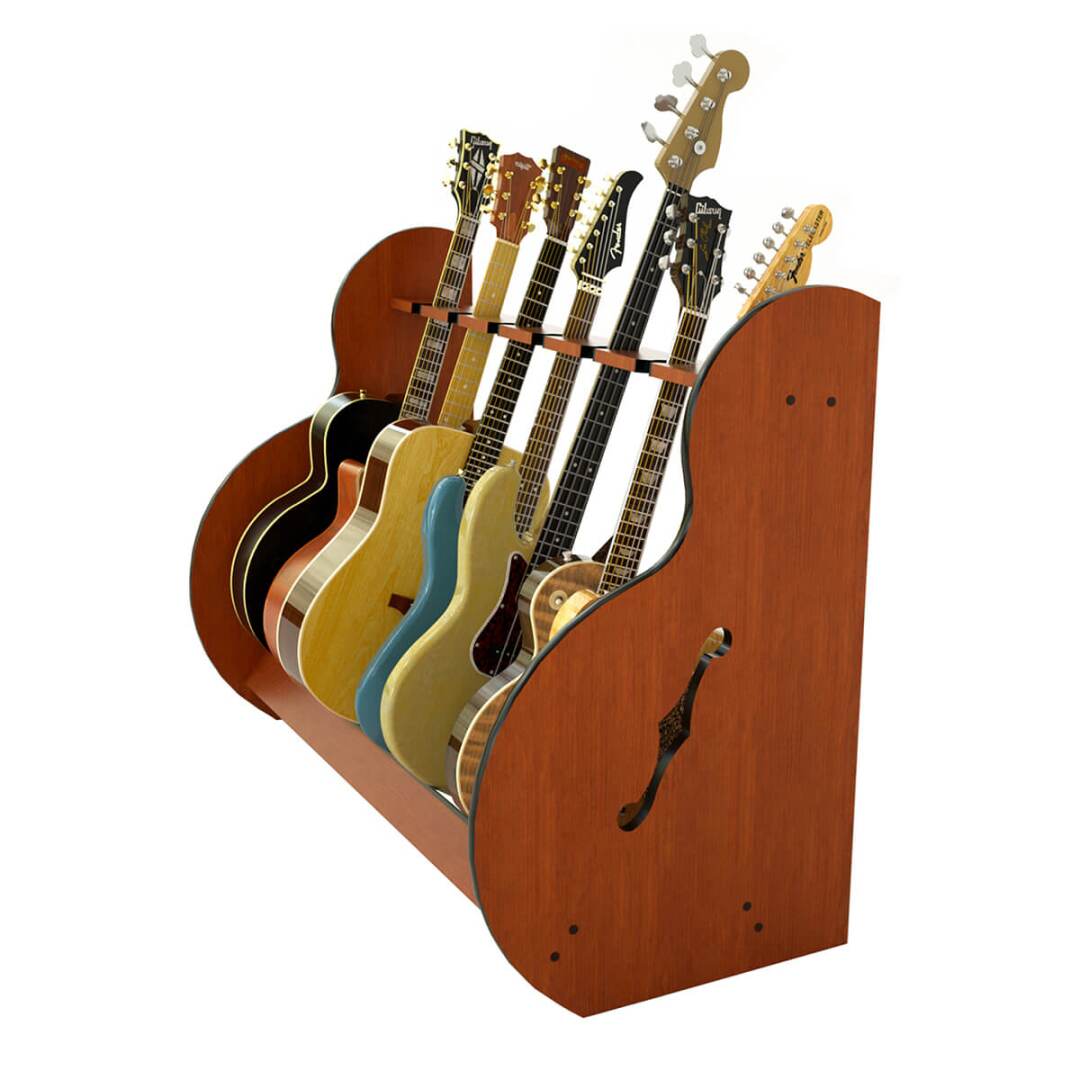 A&S The Session� Standard Guitar Stand - 7 Instrument Stand